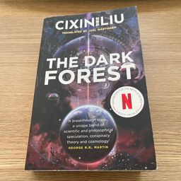 The Dark Forest by Cíxīn Liú book cover